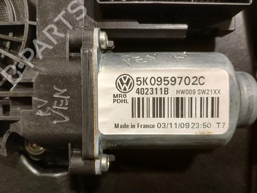 Front right window mechanism VW GOLF VI (5K1) 1.4 TSI | BP39081620C23 - Image 5