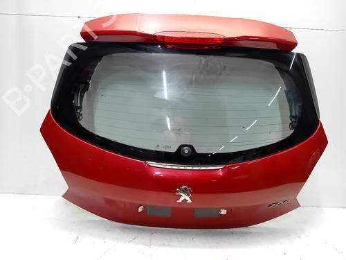 Used Tailgate PEUGEOT 208 I (CA_, CC_) 1.2 VTI 82 (82 hp) 22700692