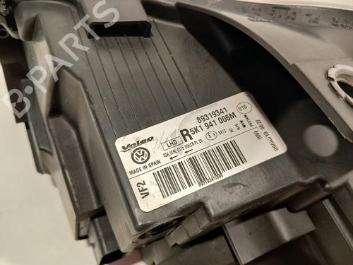 Right headlight VW GOLF VI (5K1) 1.2 TSI | BP29521085C29 