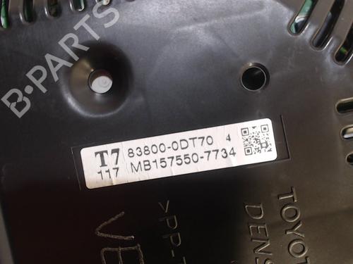 Instrument cluster TOYOTA YARIS (_P13_) 1.5 Hybrid (NHP130_, NHP130) | BP11967457C47 