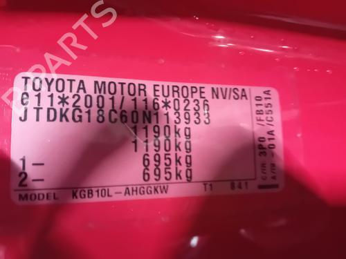 Engine TOYOTA AYGO (_B1_) 1.0 (KGB10_, KGB10R) | BP31714948M1 