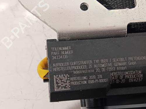 Sikkerhetsbelte foran høyre BMW X3 (G01, F97, G08) iX3 | BP30877665I25