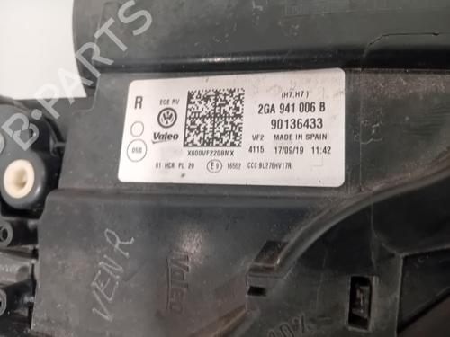 Right headlight VW T-ROC (A11, D11) 1.5 TSI | BP29918519C29