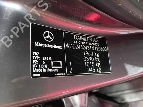 Display monitor MERCEDES-BENZ B-CLASS Sports Tourer (W246, W242) B 200 (246.243) | BP28309262C48 