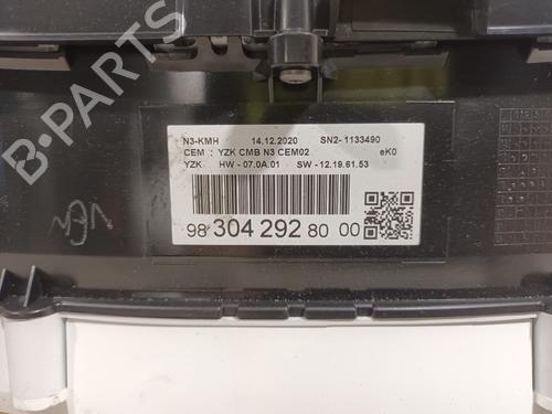 Instrument cluster CITROËN SPACETOURER Bus (V_) E-SPACETOURER | BP15772456C47 