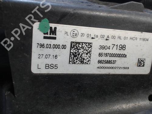 Left headlight OPEL ASTRA K (B16) 1.0 Turbo (68) | BP11967842C28 