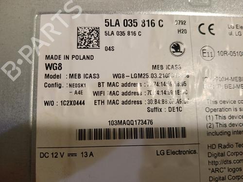 Electronic module SKODA ENYAQ iV SUV (5AZ) 60 | BP32267990M83