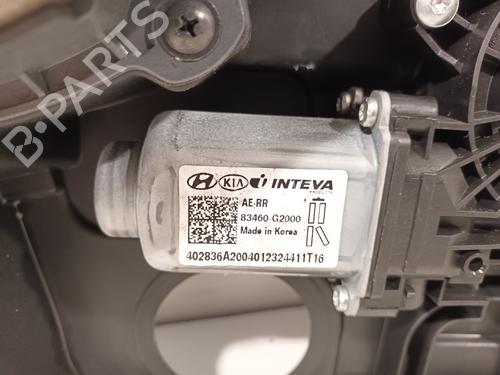 Rear right window mechanism HYUNDAI IONIQ (AE) Electric | BP31949181C25