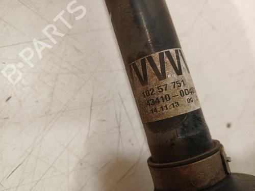 Right front driveshaft TOYOTA YARIS (_P13_) 1.5 Hybrid (NHP130_, NHP130) | BP26725681M39 