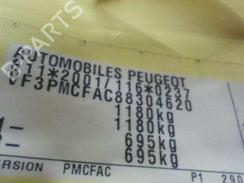 Right front door PEUGEOT 107 (PM_, PN_) 1.0 | BP19779410C3