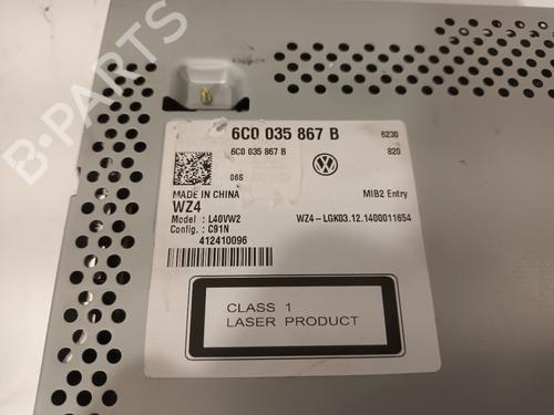 Radio VW POLO V (6R1, 6C1) 1.4 TDI | BP15296152E6 