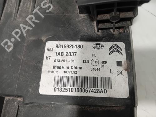 Left headlight CITROËN C5 AIRCROSS (A_) 1.5 BlueHDi 130 (ACYHZJ, ACYHZR) | BP33819529C28 - Image 6