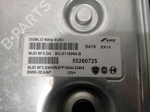 Engine control unit (ECU) FIAT DOBLO Cargo (263_) 1.3 D Multijet | BP29864289M57 - Image 4