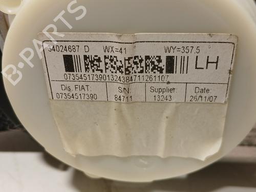 Rear left seatbelt FIAT 500 (312_) 1.2 (312AXA1A) | BP24868870I29 