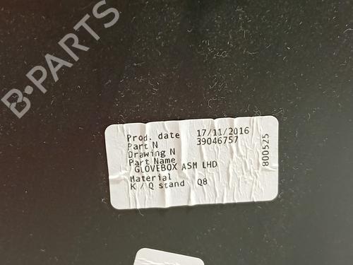 Glove box OPEL ASTRA K Sports Tourer (B16) 1.0 Turbo (35) | BP19280359C95 