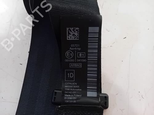 Front right seatbelt CITROËN C4 CACTUS 1.6 BlueHDi 100 | BP27986574I25 - Image 2