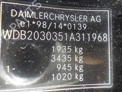 Starter MERCEDES-BENZ C-CLASS (W203) C 180 (203.035) | BP11987506M8 