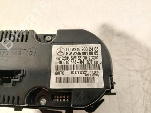 Climate control MERCEDES-BENZ A-CLASS (W176) A 180 CDI / d (176.012) | BP32252809I5 