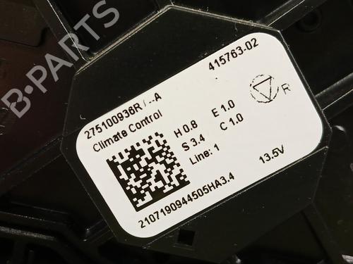 AC-Styringsenhed/Manøvreenhed RENAULT CLIO V (B7_) 1.0 TCe 100 (B7MT) | BP28369093I5 