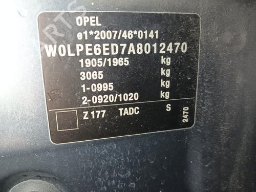 Front right seatbelt OPEL ASTRA J (P10) 1.6 (68) | BP36140040I25 - Image 13