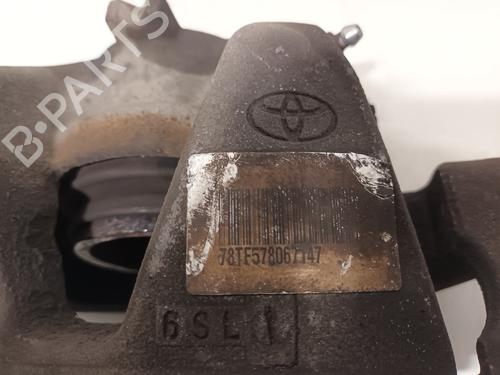 Left front brake caliper TOYOTA PROACE Van (MDZ_) 1.6 D4d (MDZ9) | BP31974528M105 