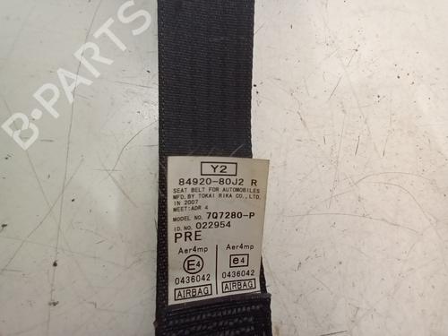 Front right seatbelt SUZUKI SX4 (EY, GY) 1.6 VVT (RW416, YA21S) | BP15805262I25 