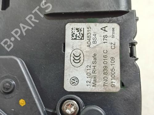 Rear right lock VW SHARAN (7N1, 7N2) 2.0 TDI | BP22379883C99 