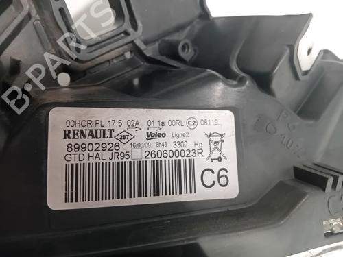 Left headlight RENAULT GRAND SCÉNIC III (JZ0/1_) 1.4 16V (JZ0F) | BP29918624C28