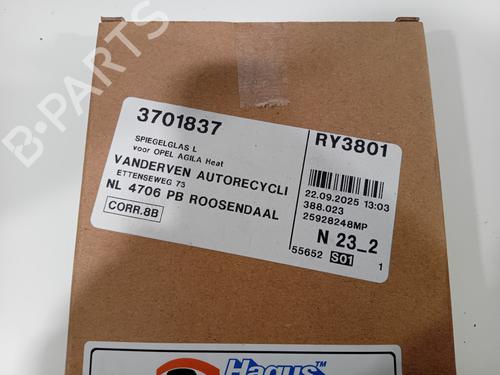Other OPEL AGILA A (H00) 1.0 12V (F68) | BP29541190O1 