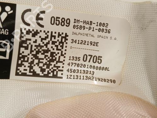 Kurtyna airbag lewa OPEL ADAM (M13) 1.4 | BP30812777C11