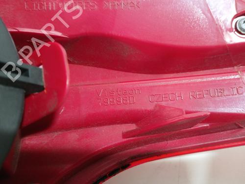 Left taillight PEUGEOT 208 I (CA_, CC_) 1.2 VTI 82 | BP30567015C34