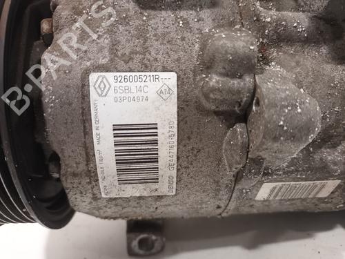 AC compressor RENAULT MEGANE III Hatchback (BZ0/1_, B3_) 1.2 TCe (BZ2B, BZ11) | BP31924921M34