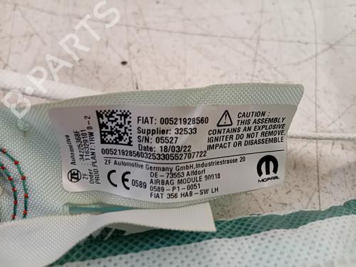 Left curtain airbag FIAT TIPO Estate (356_, 357_) 1.5 T4 Hybrid | BP29854291C11