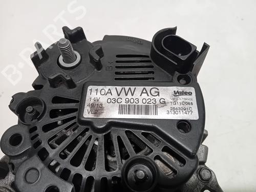 Alternator SKODA RAPID Spaceback (NH1) 1.4 TSI | BP39099842M7 - Image 4