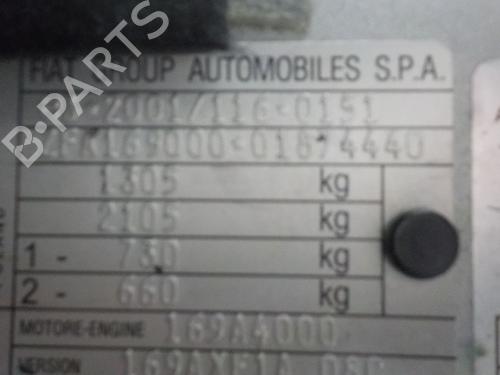 Left front driveshaft FIAT PANDA (169_) 1.2 (169AXF2A, 169AXF1A) | BP13647687M38 