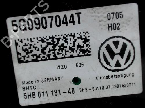Climate control VW GOLF VII (5G1, BQ1, BE1, BE2) 2.0 TDI | BP8620884I5 