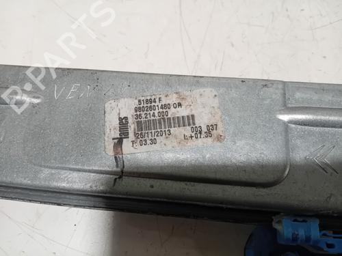 Front left window mechanism CITROËN C3 Picasso (SH_) 1.4 VTi 95 (SH8FSC, SH8FP0, SH8FP6) | BP39743381C22 - Image 3