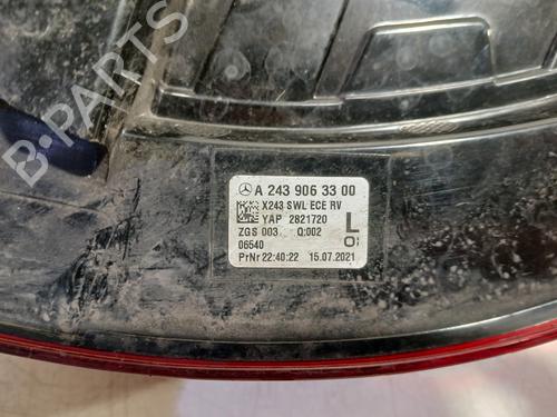 Left taillight MERCEDES-BENZ EQB (X243) EQB 300 4-matic (243.608, 243.609) | BP33661249C34 - Image 5