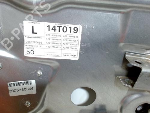 Rear left window mechanism MERCEDES-BENZ S-CLASS (W221, V221) S 320 CDI 4-matic (221.080, 221.180) | BP12424986C24 