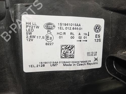 Left headlight VW UP! (121, 122, BL1, BL2, BL3, 123) 1.0 | BP38566814C28 - Image 3