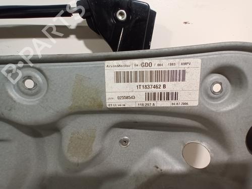 Front right window mechanism VW TOURAN (1T1, 1T2) 1.6 FSI | BP15541762C23 
