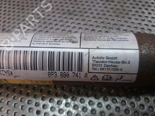 Left curtain airbag AUDI A3 (8P1)  | BP637923C11 