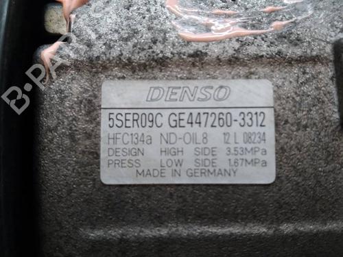 AC compressor TOYOTA YARIS (_P9_) 1.33 VVT-i (NSP90_, NSP90R) | BP4597410M34 
