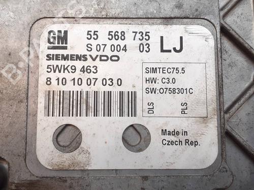 Engine control unit (ECU) OPEL ASTRA H (A04) 1.6 (L48) | BP25714728M57 