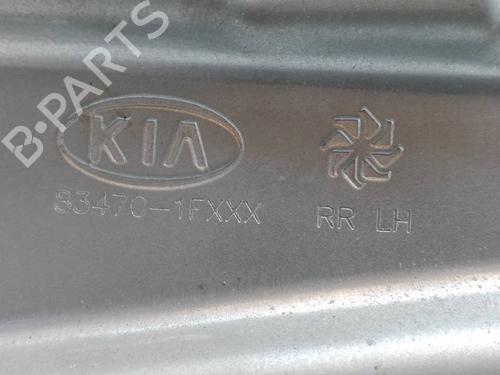 Rear left window mechanism KIA SPORTAGE II (JE_, KM_) 2.0 CRDi 4WD | BP4414172C24 