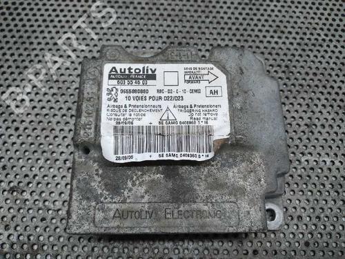 Kollisjonspute styreenhet PEUGEOT 407 (6D_) 2.0 (6DRFNB, 6DRFNE) (136 hp) 6119924