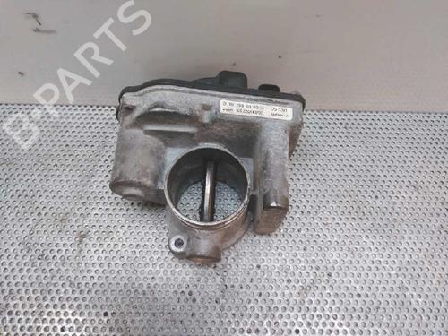Used Throttle body MERCEDES-BENZ C-CLASS (W202) C 230 Kompressor (202.024) (193 hp) 2586840