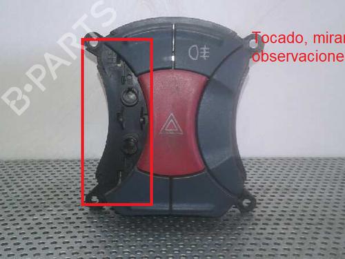 Warning switch FIAT DOBLO MPV (119_, 223_) 1.9 D (223AXB1A) (63 hp) 6616611