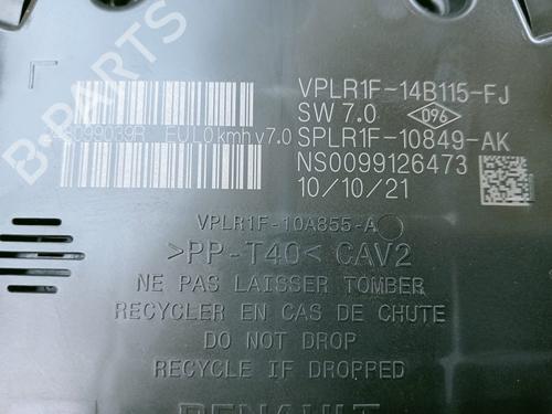 Instrument cluster DACIA SANDERO III  | BP12454906C47 