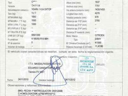 Gearbox CITROËN XSARA PICASSO (N68) 1.6 HDi | BP2829767M3 